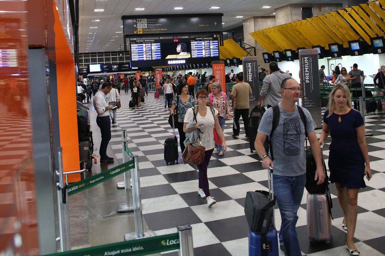 passagens aereas ficaram em media 35%