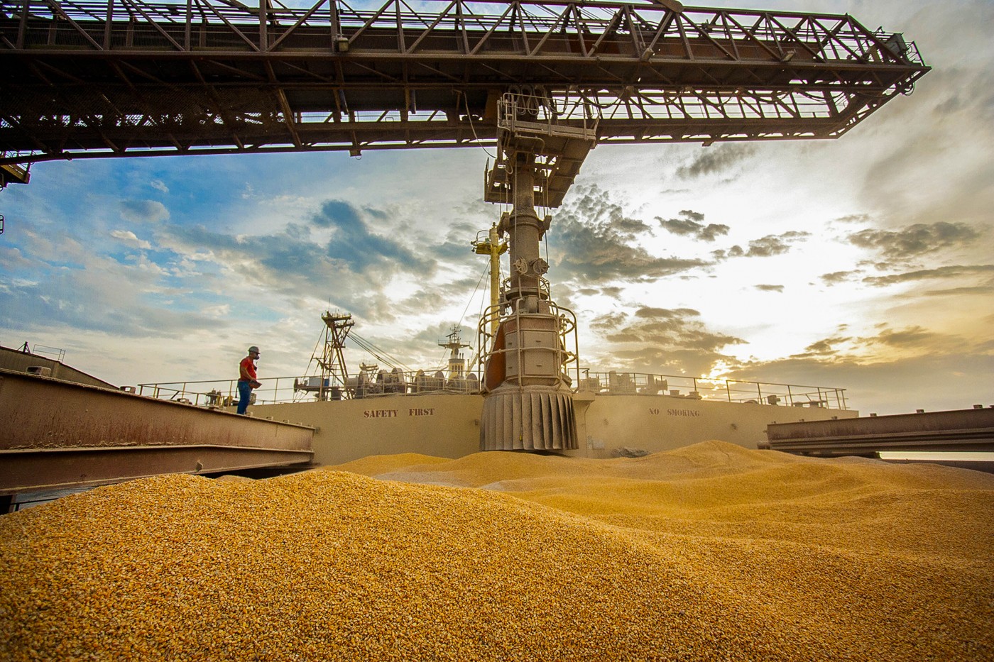 puxadas pelo milho, exportações do agro atingem us$8,4 bilhoes em outubro